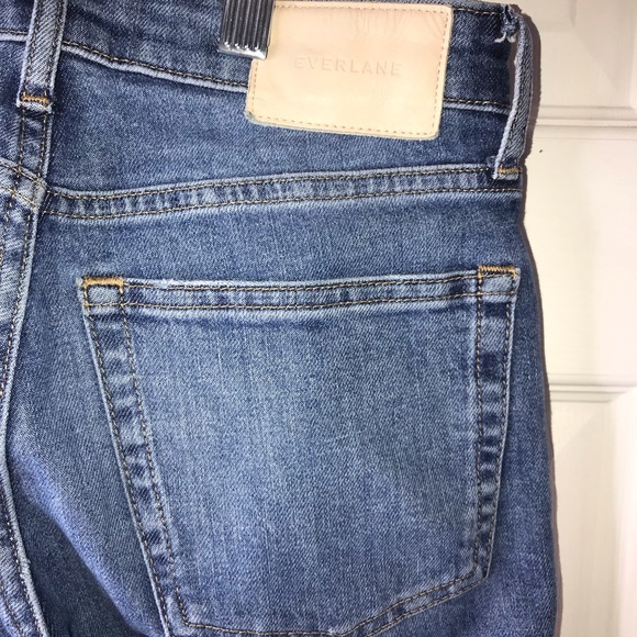 Everlane Denim - Everlane The High Rise Straight Jean Size 24
